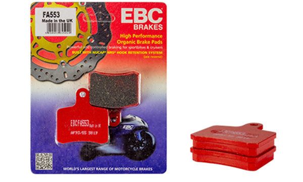 EBC OTK Bsd Brake Pad Set Red Hard FA553